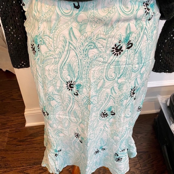 Gado Gado Paisley Printed Skirt, Size 6 - Picture 1 of 6